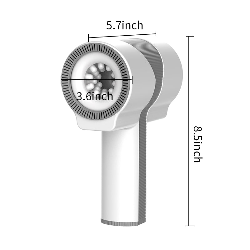 XR17 3 In 1 Masturbator Dual Separate Sleeve Rotating Thrusting Vibrating