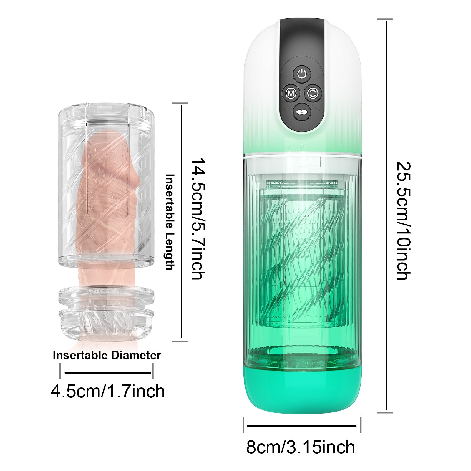 XR2 Plus Blowjob Machine Tongue Licking Rotating Sucking Waterproof