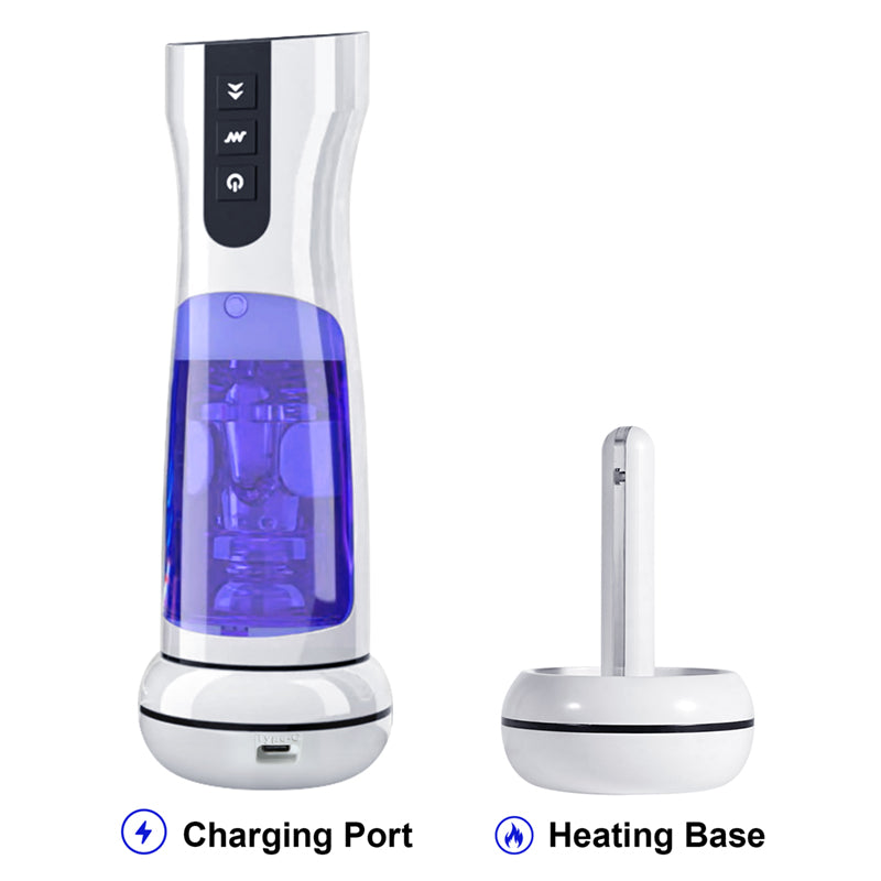 XT23 Vibrating Male Stroker with UV Disinfection Heating Base