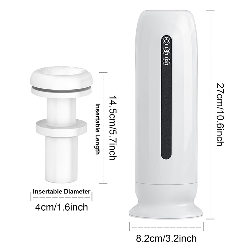 XT3 Vibrating Automatic Stroker with Heating Base Waterproof